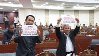 Momen F-PKS DPRD Sumut Tolak Kenaikan Harga BBM di Sidang Paripurna