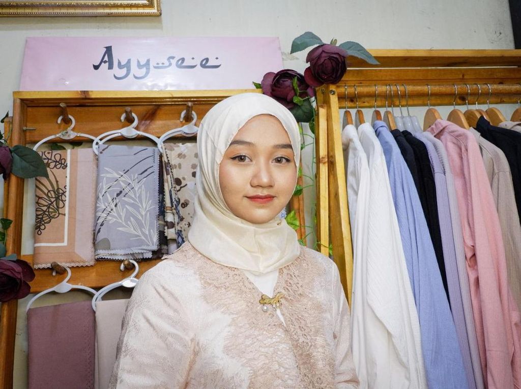 Top! Hijab Produk Mahasiswa Ini Terjual hingga Malaysia-Singapura