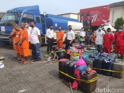 Polda Jateng Ungkap Kasus BBM Ilegal, Amankan 81 Ton Solar-PNS Tersangka