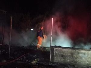Rumah di Eromoko Wonogiri Terbakar gegara Penghuni Bakar Sampah dalam Kamar