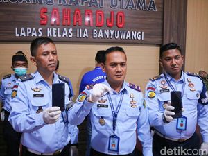 Penyelundupan Sabu ke dalam Lapas Banyuwangi Digagalkan, 3 Orang Diamankan
