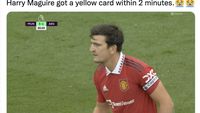 Fans MU Senam Jantung Lihat Maguire Masuk Lawan Arsenal
