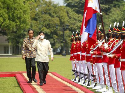 Momen Penyambutan Presiden Filipina di Istana Bogor, Nih Fotonya
