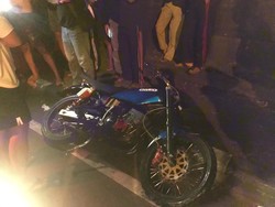 Tabrakan Maut Motor RX King Vs NMax di Tabanan, Satu Pemotor Tewas