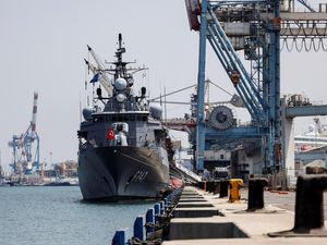 Setelah 12 Tahun, Kapal Perang Turki Merapat ke Israel, Ini Fotonya