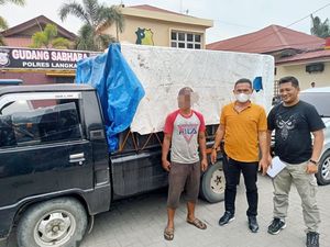 Polres Langkat Tangkap 2 Penjual BBM Bersubsidi, Sita 3 Ton Solar