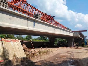 Proyek Flyover Patih Galung Dikebut Kelar November, Ini Potretnya Proyek Flyover Patih Galung Dikebut Kelar November, Ini Potretnya