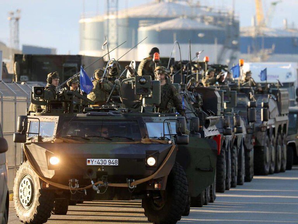 NATO Perkuat Sayap Timur, Jerman Kirim Tentara ke Lithuania