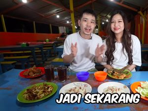 Akhirnya Sisca Kohl Cicipi Pecel Lele di Warung Tenda untuk Pertama Kali