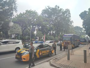4.000 Personel Polisi Amankan Demo BBM di Patung Kuda hingga DPR
