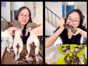 Wanita Muslim Tak Sengaja Makan Mie Babi hingga Mukbang Katak Rebus Wanita Muslim Tak Sengaja Makan Mie Babi hingga Mukbang Katak Rebus
