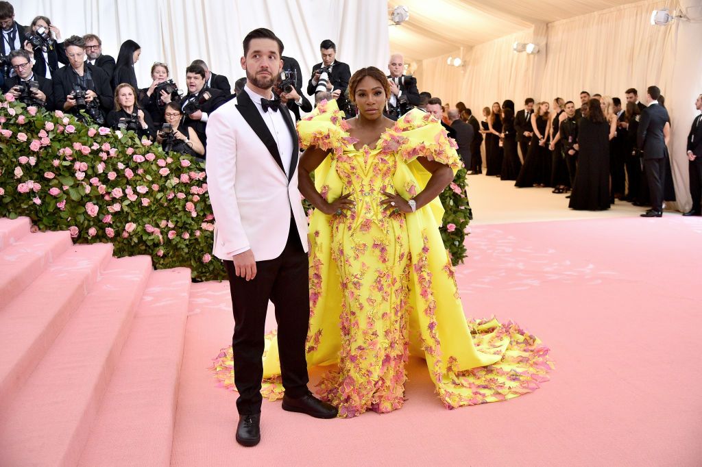 NEW YORK, NEW YORK - MAY 06: Alexis Ohanian and Serena Williams attend The 2019 Met Gala Celebrating Camp: Notes on Fashion at Metropolitan Museum of Art on May 06, 2019 in New York City. (Photo by Theo Wargo/WireImage)
