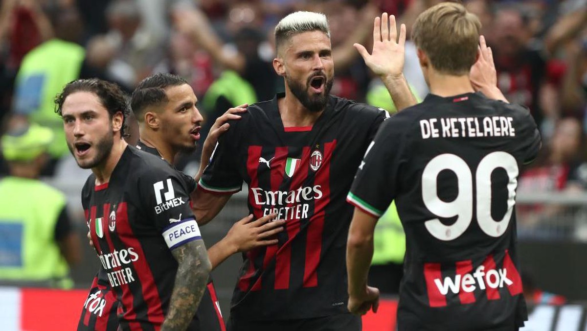 Link live streaming AC Milan vs Dinamo Zagreb. (Foto: AC Milan via Getty Images/AC Milan)