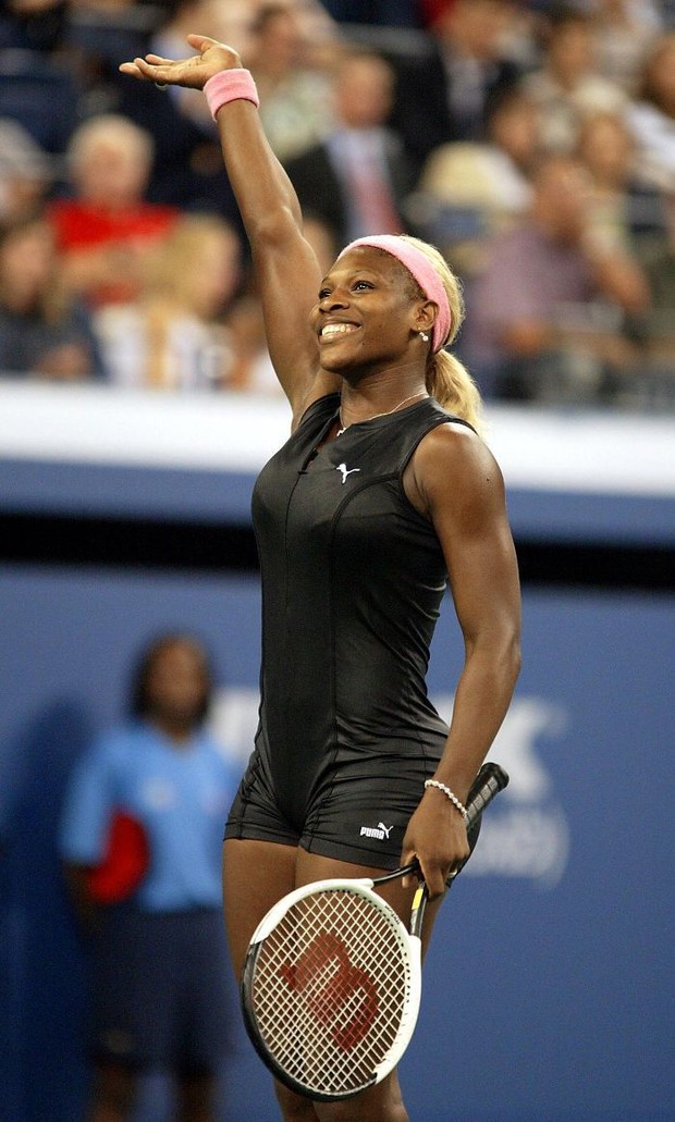 Serena Williams di US Open 2002/