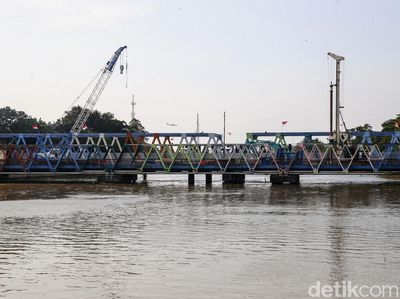 Terkini! Jembatan Cisadane Diperbaiki