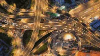 8 Foto Simpang Susun Paling Indah di Dunia, Semanggi Salah satunya