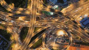 8 Foto Simpang Susun Paling Indah di Dunia, Semanggi Salah satunya