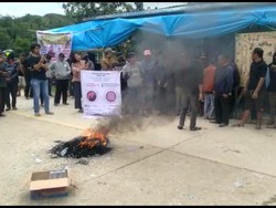 Keluarga Pasutri Dibunuh di Mamasa Unjuk Rasa Tuntut Polisi Tangkap Pelaku