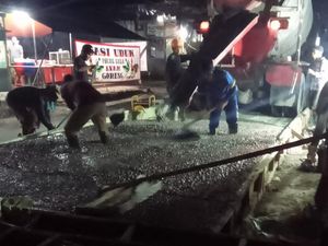 Perbaikan Jl Pabuaran Kabupaten Bogor Berlanjut! Perbaikan Jl Pabuaran Kabupaten Bogor Berlanjut!