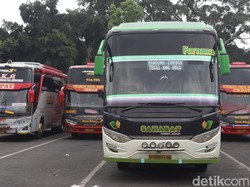 Tarif Bus AKAP di Terminal Cicaheum Naik Rp 40 Ribu