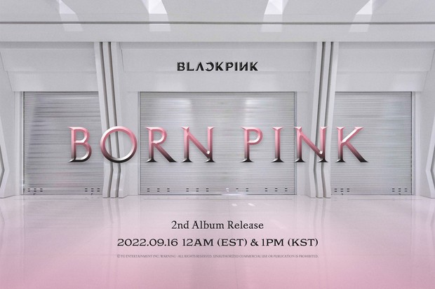 Born Pink Title Teaser Poster / Foto : twitter.com/ygent_official