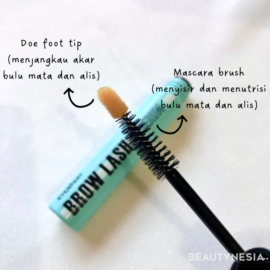 Duo function aplikator milik Wardah EyeXpert Brow Lash Serum