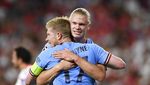 Haaland Menggila, Manchester City Bantai Sevilla di Liga Champions