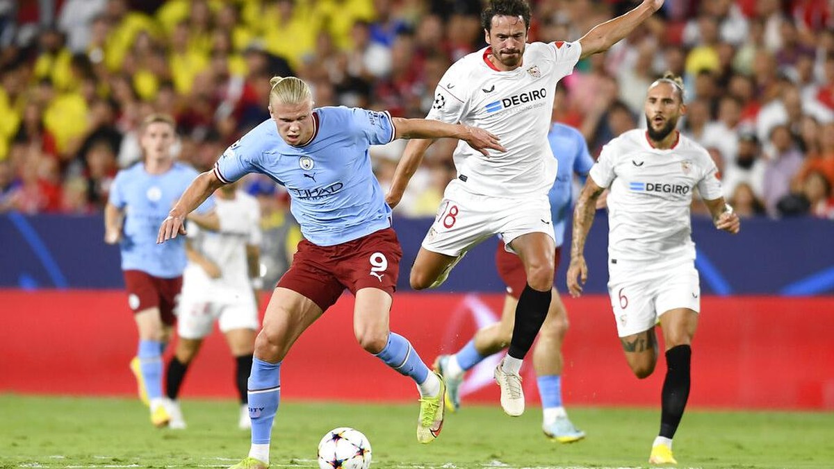 Link live streaming Manchester City vs Sevilla (Foto: AP/Jose Breton)