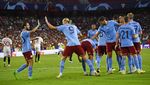 Haaland Menggila, Manchester City Bantai Sevilla di Liga Champions