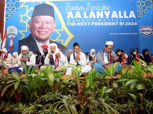 Kala Santri Banten Zikir dan Berdoa untuk LaNyalla 2024