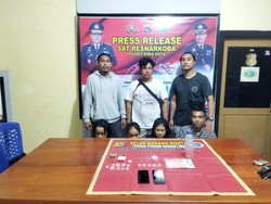 Pesta Sabu di Kos, Polisi Ringkus 2 Mahasiswi-Pelajar di Bima