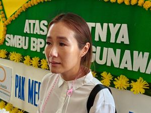 Melissa Karim Usai Lihat Jenazah Reza Gunawan: Gagah! Melissa Karim Usai Lihat Jenazah Reza Gunawan: Gagah!