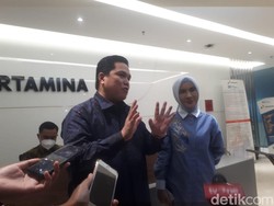 Erick Thohir Puji Pertamina Tidak Naikkan Harga Pertamax cs