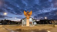 RI Punya Bangunan Megah Baru di Perbatasan PNG, Begini Potretnya