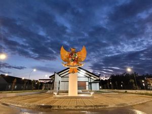 RI Punya Bangunan Megah Baru di Perbatasan PNG, Begini Potretnya RI Punya Bangunan Megah Baru di Perbatasan PNG, Begini Potretnya