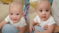 8 Ekspresi Baby Rayyanza Curi Perhatian, Gemas Banget!