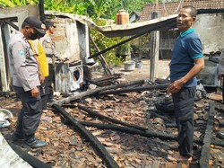 Rumah Pasutri Magetan Ludes Terbakar Saat Ditinggal Kondangan ke Desa Sebelah