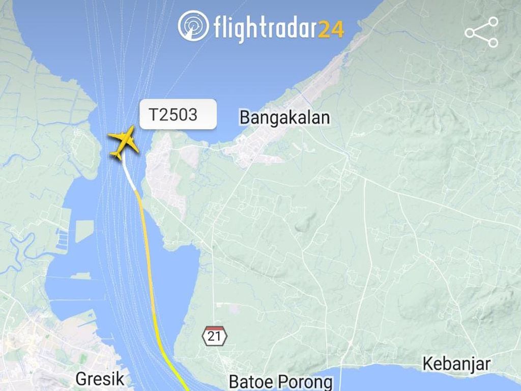 Pesawat TNI AL Jatuh di Selat Madura, Awak Pesawat Hilang