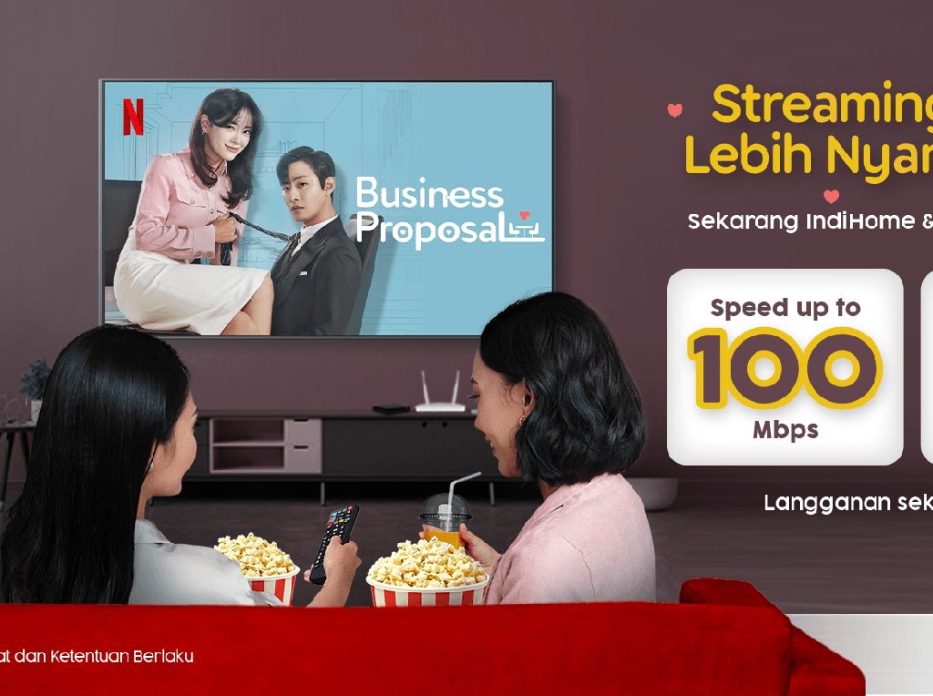 Paket Netflix dari IndiHome Bikin Streaming Film-Series Makin Asyik