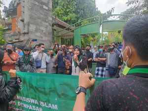 Demo Kenaikan Harga BBM di Bali, Aktivis HMI: BLT Bukan Solusi!