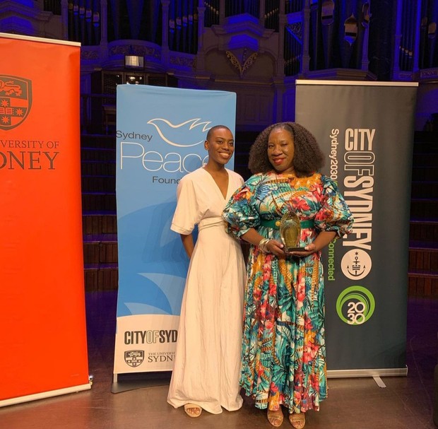 Tarana Burke mendapatkan Sydney Peace Prize tahun 2019/Foto: instagram.com/taranajaneen Tarana Burke mendapatkan Sydney Peace Prize tahun 2019/Foto: instagram.com/taranajaneen