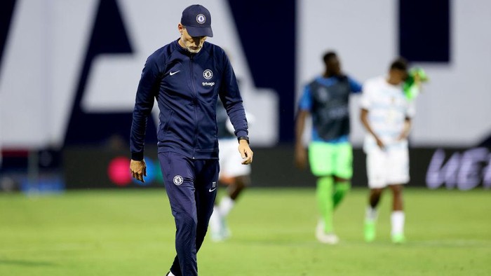 ZAGREB, CROATIA - SEPTEMBER 06: Head Coach of Chelsea Thomas Tuchel after the UEFA Champions League group E match between Dinamo Zagreb and Chelsea FC at Stadion Maksimir on September 6, 2022 in Zagreb, Croatia. (Photo by Luka Stanzl/Pixsell/MB Media/Getty Images)