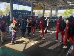 Timnas U-19 Tiba di Surabaya Jelang Kualifikasi Piala Asia U-20