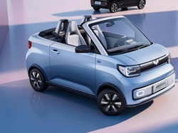 Wuling Mini EV Cabrio Meluncur, Mobil Listrik Mungil Atapnya Bisa Dibuka