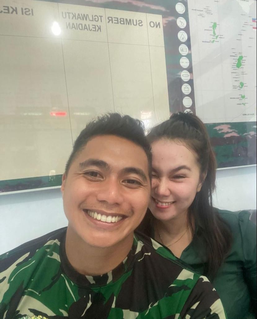 Aprilio Manganang dan Claudia