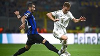 Sementara itu Inter Milan berada di posisi ketiga tanpa poin, di atas Viktoria Plzen dengan perolehan serupa. (Marco Bertorello/AFP/Getty Images)