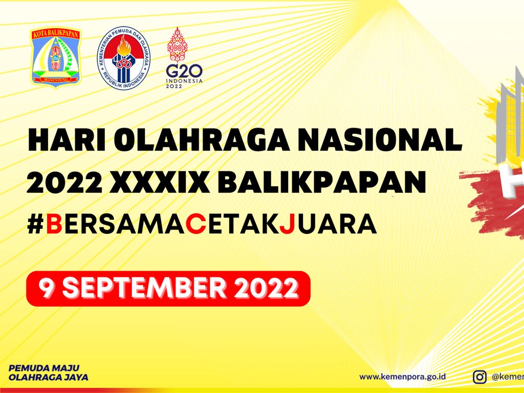 Hari Olahraga Nasional Jatuh pada Tanggal Berapa? Cek di Sini Hari Olahraga Nasional Jatuh pada Tanggal Berapa? Cek di Sini