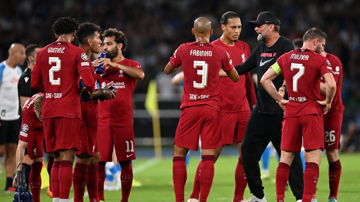 Misi sulit Liverpool untuk bangkit dari kekalahan atas Napoli saat jumpa Ajax Amsterdam (Foto: Getty Images/Francesco Pecoraro)