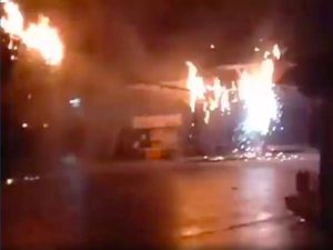 PLN Jelaskan Awal Mula Kabel Terbakar di Jalanan Jakut