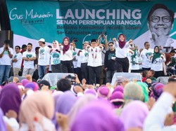Ibu-ibu di Gresik Dukung Gus Muhaimin Nyapres 2024